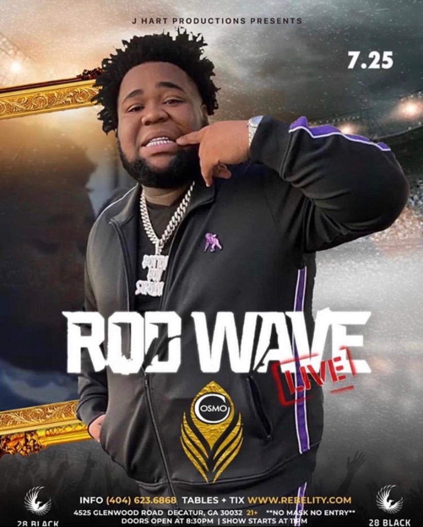 Rod Wave Live Cosmopolitan